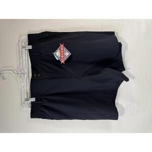 Burlebo Black Shorts XL NWT 5.5" inseam
